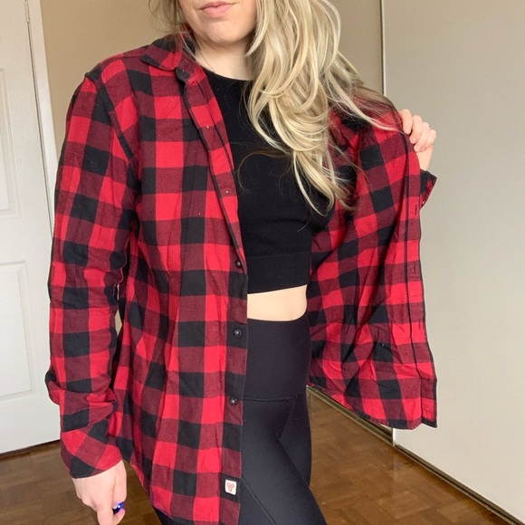 TNA “Boyfriend” Button Up - Buffalo Check - XS - Picture 6 of 9